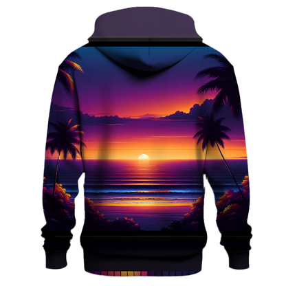 Sunset Surf Vibes Hoodie