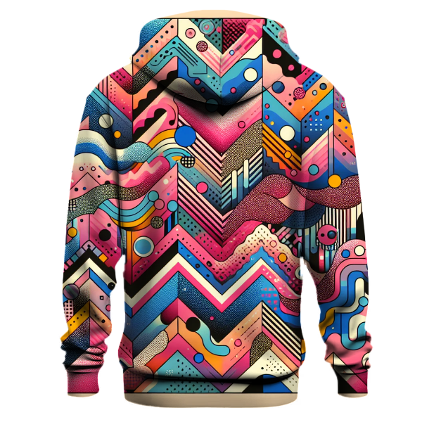 Vivid Retro Vibes Hoodie