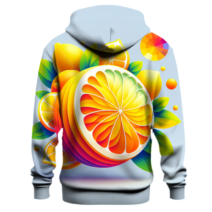 Vibrant Citrus Burst Hoodie