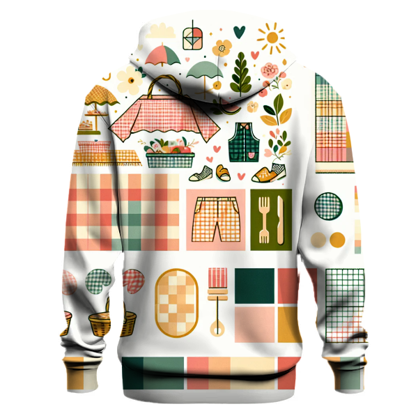 Vintage Summer Picnic Hoodie