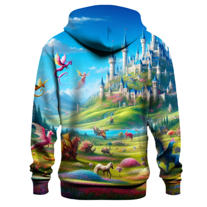 Whimsical Fairytale Landscape Hoodie