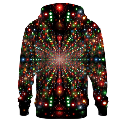 Sparkling Christmas Lights Hoodie