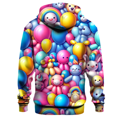 Whimsical Balloon Animals Hoodie