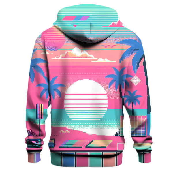 Vaporwave Paradise Hoodie