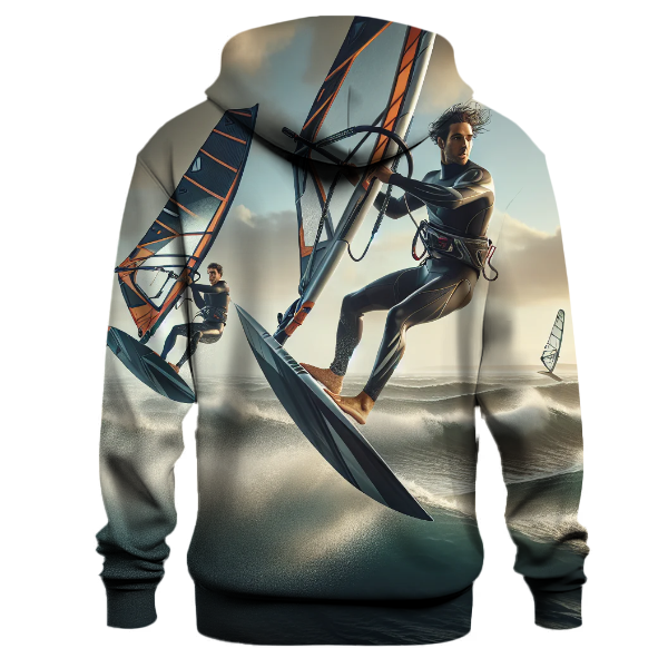 Windsurfing Wave Hoodie