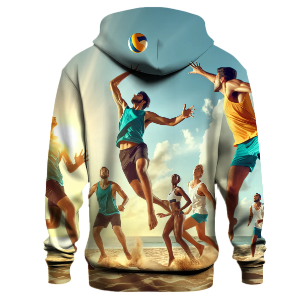 Volleyball - Spike and Serve Hoodie