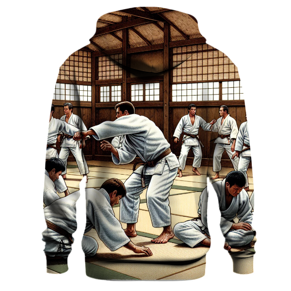 Judo - Throw Technique Hoodie Custom Hoodies