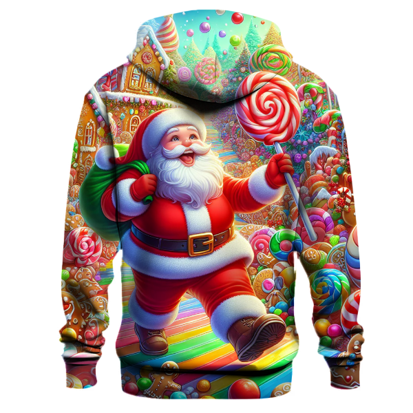 Santas Candy Land Adventure Hoodie