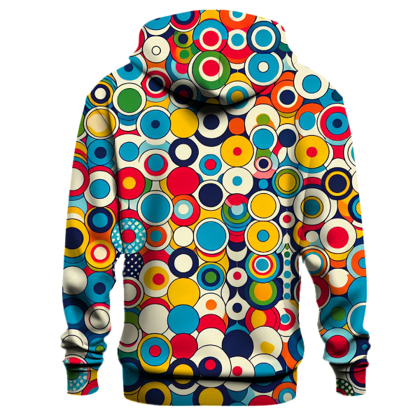 Vibrant Retro Dots Hoodie