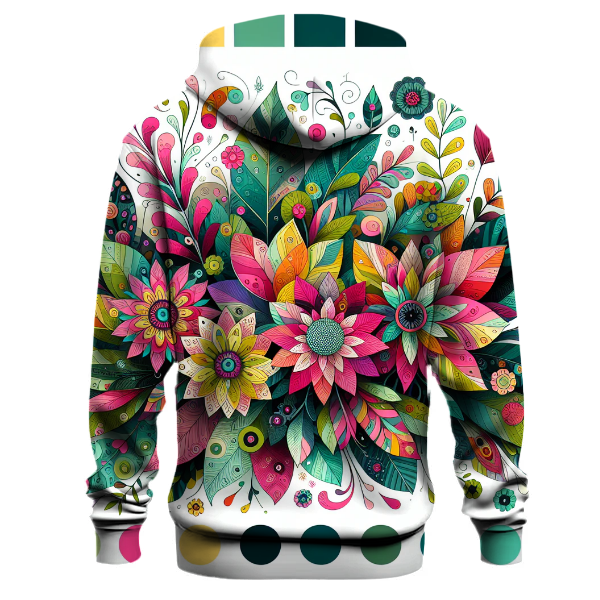 Whimsical Garden Paradise Hoodie