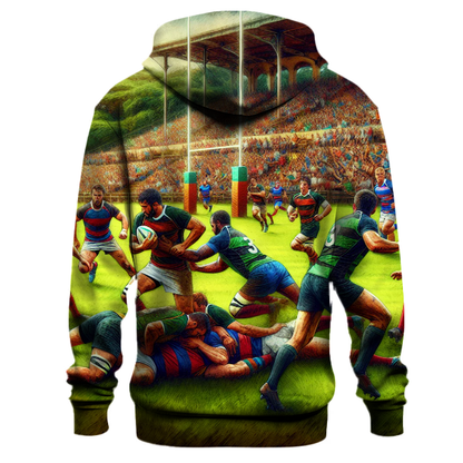 Rugby - Power and Pride Hoodie