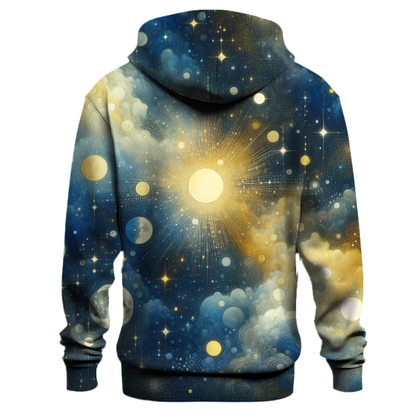 Whimsical Stars and Moons Hoodie