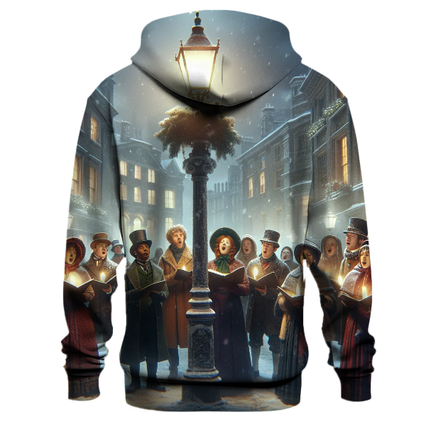 Victorian Christmas Carolers Hoodie