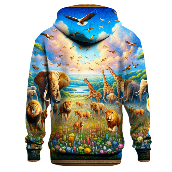 Vibrant Safari Adventure Hoodie