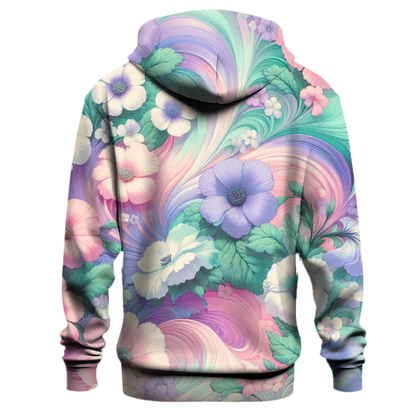 Whimsical Floral Garden Hoodie