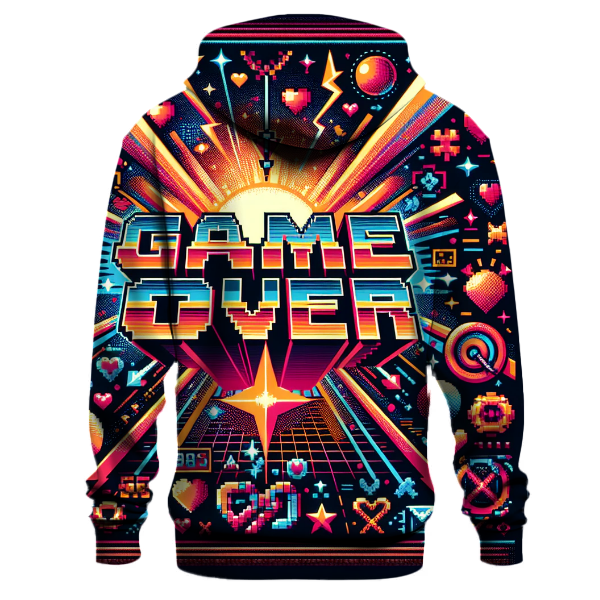 Vintage Game Over Hoodie