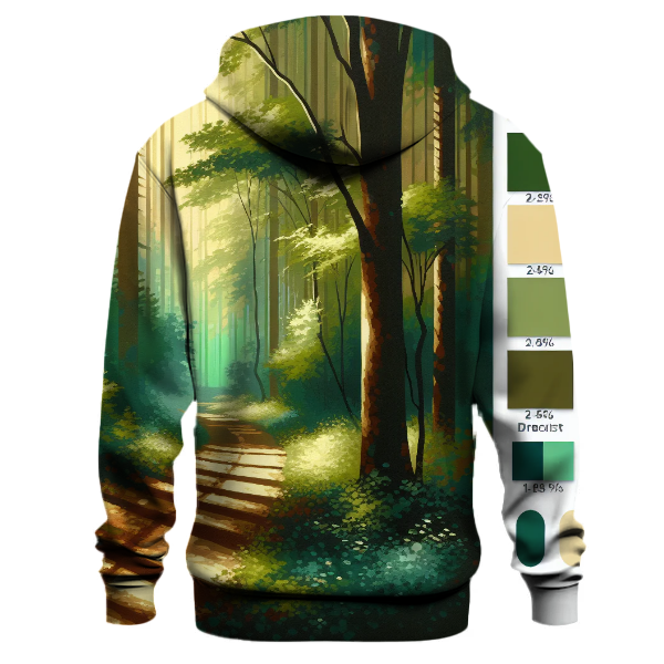 Glistening Forest Path Hoodie