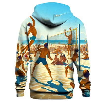 Volleyball Splash Hoodie