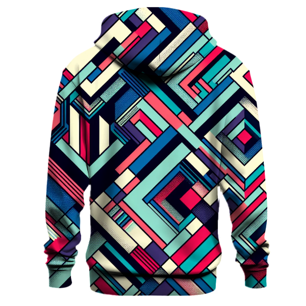 Abstract 70s Kaleidoscope Hoodie