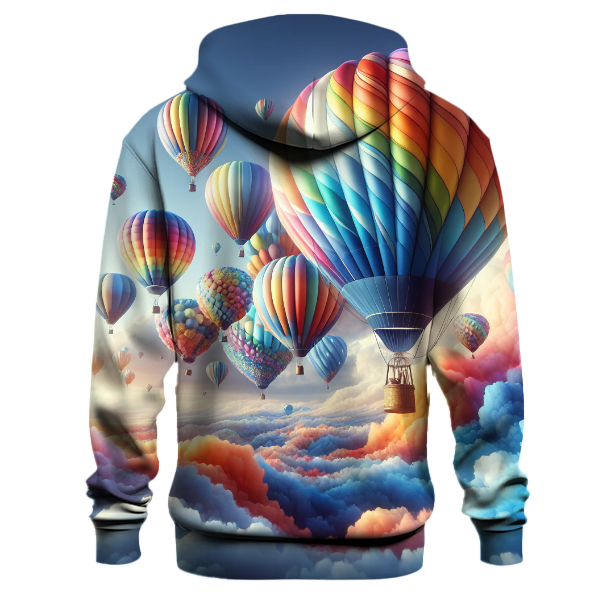 Whimsical Balloon Journey Hoodie