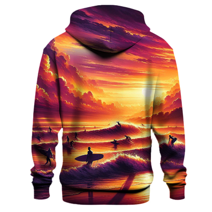 Sunset Surfing Adventure Hoodie