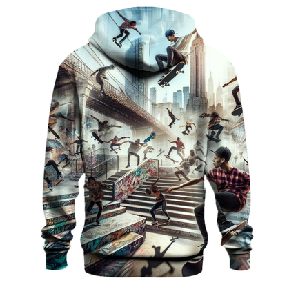 Skateboarding Urban Vibes Hoodie