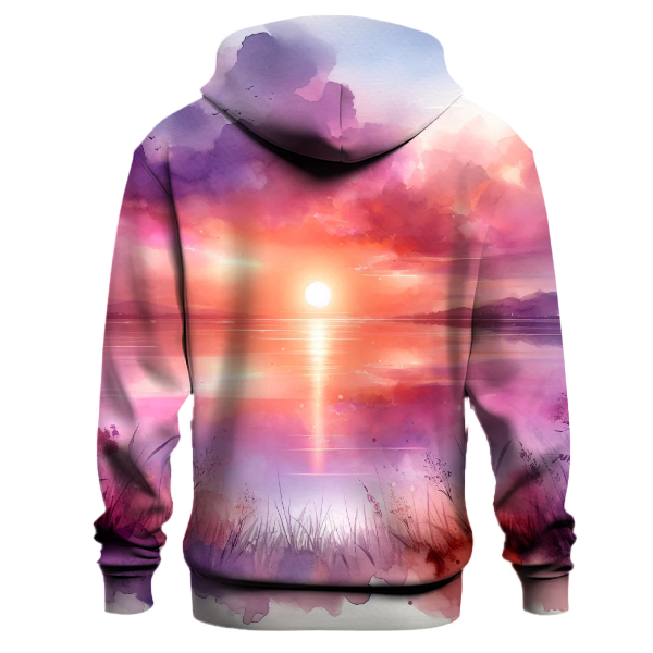 Vintage Sunset Surrealism Hoodie