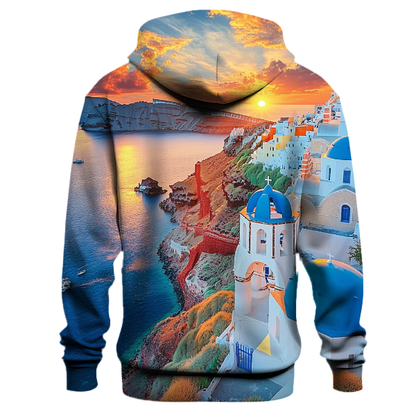 Santorini Caldera Hoodie