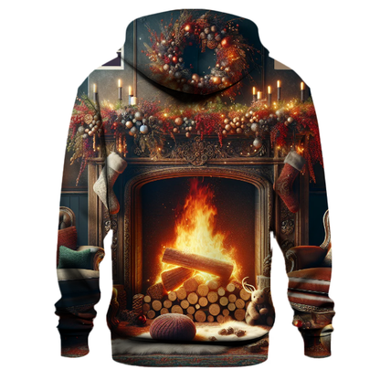 Yule Log Tradition Hoodie