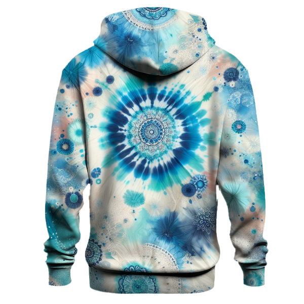 Sapphire Seas Tie-Dye Hoodie