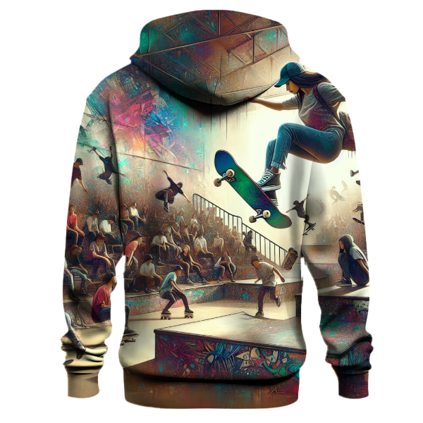 Skateboard Enthusiast Hoodie