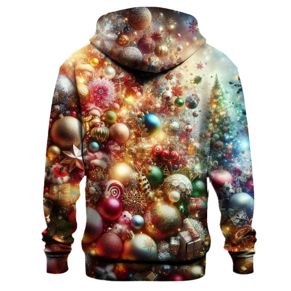 Sparkling Christmas Ornaments Hoodie