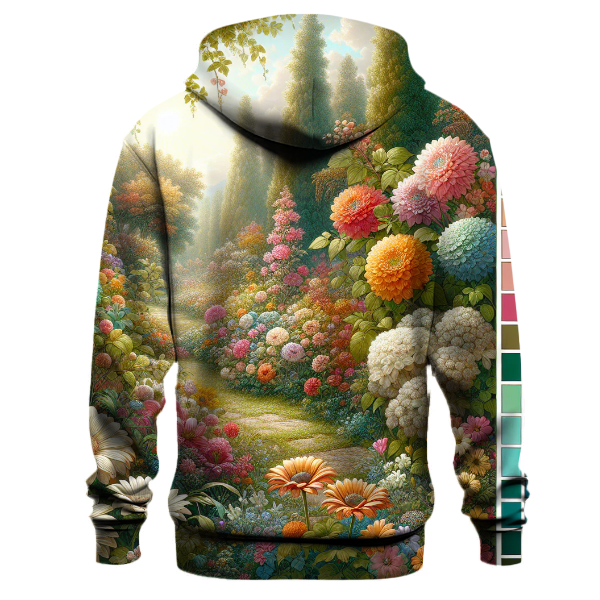 Whimsical Floral Wonderland Hoodie