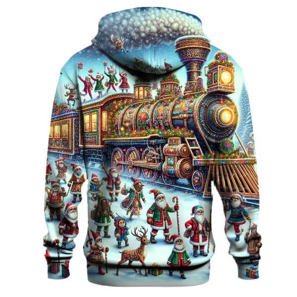 Whimsical Holiday Express Hoodie