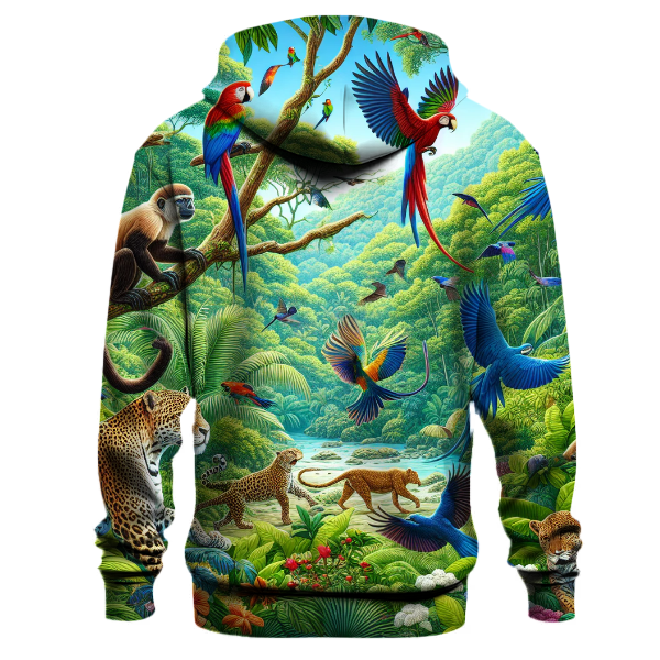 Tropical Rainforest Harmony Hoodie