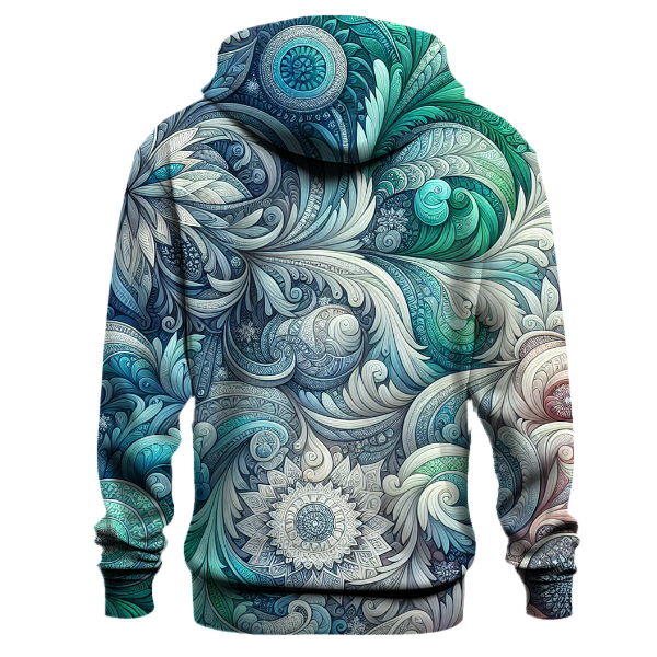 Frosted Forest Tie-Dye Hoodie