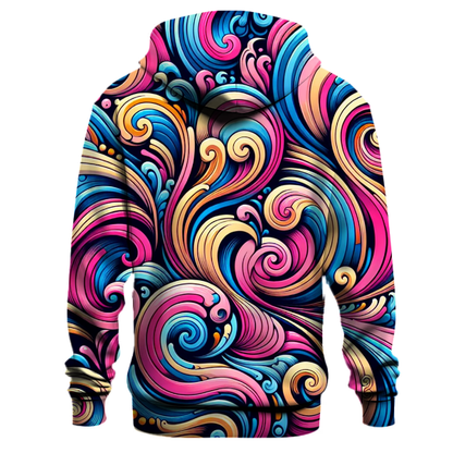 Wave Patterns Hoodie