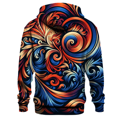 Sapphire Sunset Serenade Hoodie