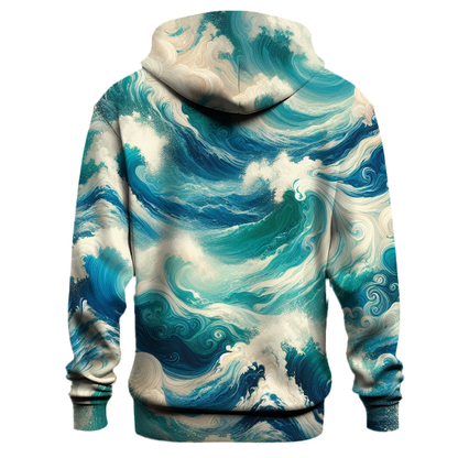 Waves of Color Tie-Dye Hoodie