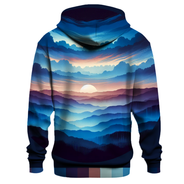 Twilight Horizon Tie-Dye Hoodie