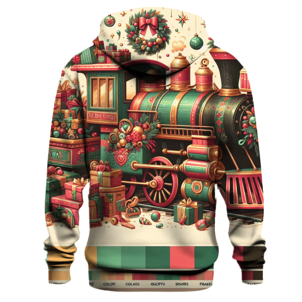 Vintage Toy Train Hoodie