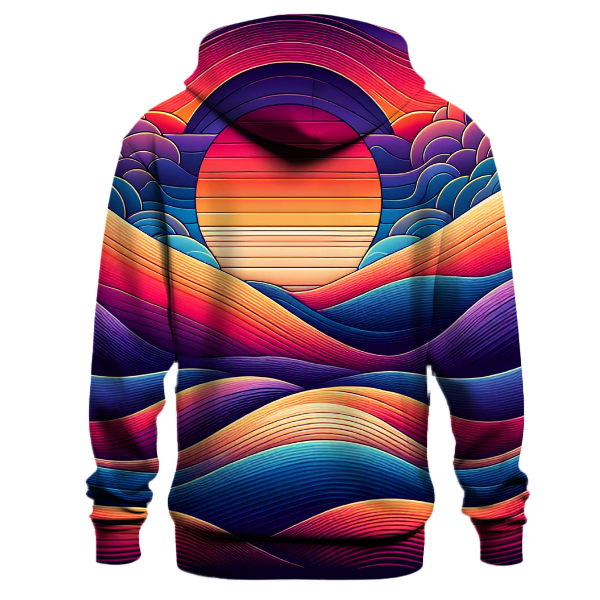 Vibrant Sunset Celebration Hoodie