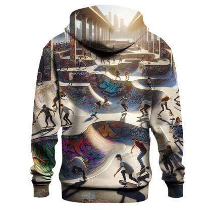 Skateboard Graffiti Hoodie