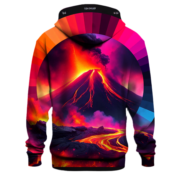 Volcanic Blaze Hoodie Custom Hoodies