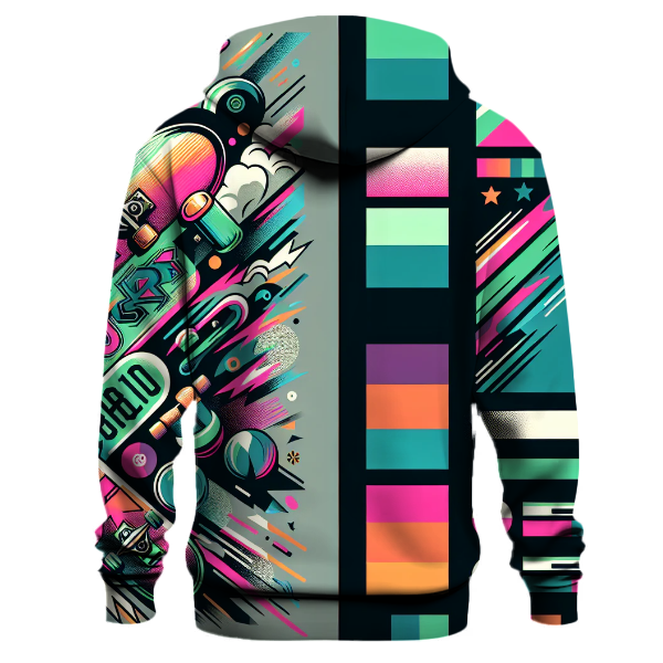 Vibrant Skate Culture Hoodie