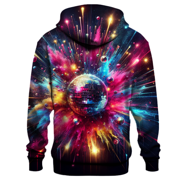 Vibrant Disco Lights Hoodie