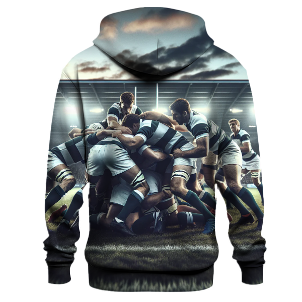 Rugby - Fierce Scrummage Hoodie