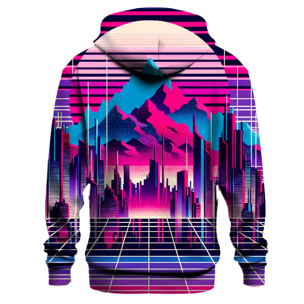 Retro Synthwave Mirage Hoodie