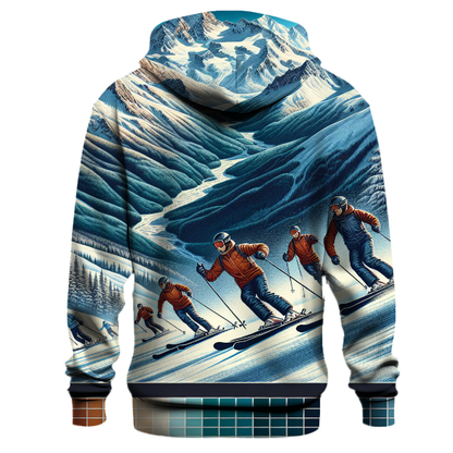 Skiing - Winter Thrill Hoodie