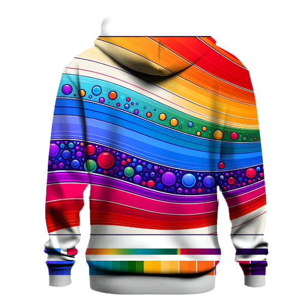 Vibrant Rainbow Hoodie